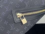 Kitlife Louis Vuitton Lucille Large Tote Bag Black 30×29×9cm - 5