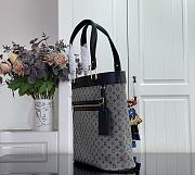 Kitlife Louis Vuitton Lucille Large Tote Bag Gray 30×29×9cm - 5