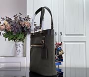 Kitlife Louis Vuitton Lucille Large Tote Bag Green Khaki 30×29×9cm - 2