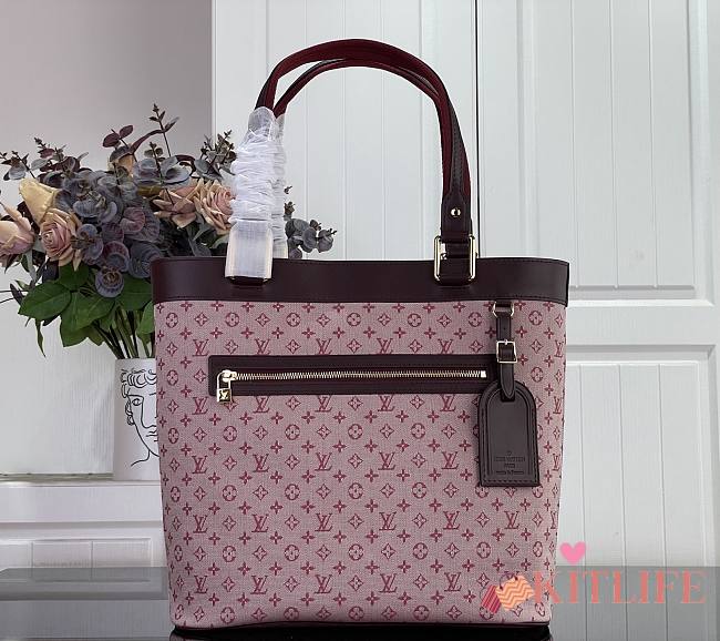 Kitlife Louis Vuitton Lucille Large Tote Bag Pink 30×29×9cm - 1