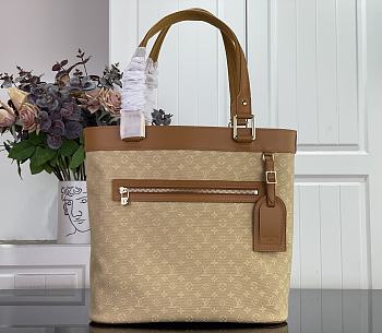 Kitlife Louis Vuitton Lucille Large Tote Bag Beige 30×29×9cm