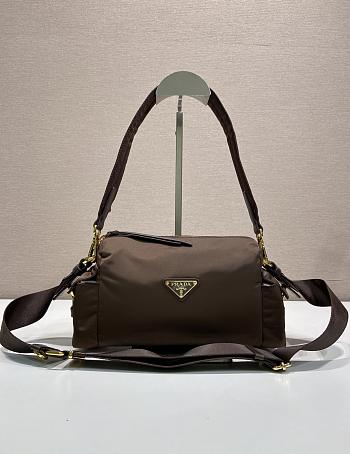 Kitlife Prada Explore Bag Dark Brown 25x12.5x9.5cm