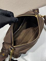 Kitlife Prada Explore Bag Dark Brown 25x12.5x9.5cm - 5