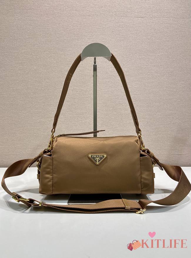 Kitlife Prada Explore Bag Brown 25x12.5x9.5cm - 1