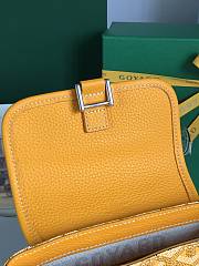 Kitlife Goyard Goyardine Grand Bleu Bag Yellow 16x14x6cm - 4