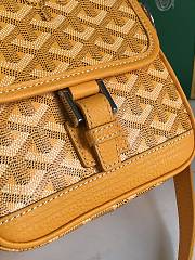 Kitlife Goyard Goyardine Grand Bleu Bag Yellow 16x14x6cm - 3