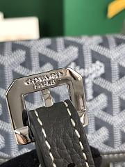 Kitlife Goyard Goyardine Grand Bleu Bag Gray 16x14x6cm  - 2