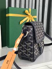 Kitlife Goyard Goyardine Grand Bleu Bag Dark Blue 16x14x6cm  - 3