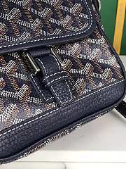 Kitlife Goyard Goyardine Grand Bleu Bag Dark Blue 16x14x6cm  - 2