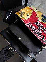 Kitlife Chanel Maxi Flap Bag Sequins & Gold-Tone Metal Red & Multicolor AS6281 19.5x32x10cm - 5