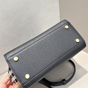 Kitlife Burberrry Small Cotswolds Tote Bag In Black 24.5x13x19.5cm - 3