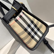 Kitlife Burberrry Small Cotswolds Tote Bag In Black 24.5x13x19.5cm - 2