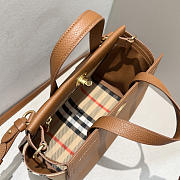 Kitlife Burberrry Small Cotswolds Tote Bag In Brown 24.5x13x19.5cm  - 5