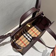Kitlife Burberrry Small Cotswolds Tote Bag In Dark Brown 24.5x13x19.5cm - 3
