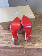 Kitlife Christian Louboutin Miss Z Mules In Multicolor - 3