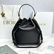 Kitlife Dior Cruise Bucket Bag Black 24x27x12.5cm - 6