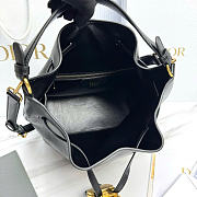 Kitlife Dior Cruise Bucket Bag Black 24x27x12.5cm - 5