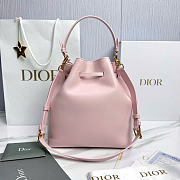Kitlife Dior Cruise Bucket Bag Pink 24x27x12.5cm  - 5