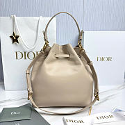 Kitlife Dior Cruise Bucket Bag Beige 24x27x12.5cm  - 6