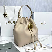 Kitlife Dior Cruise Bucket Bag Beige 24x27x12.5cm  - 4