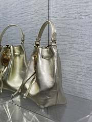 Kitlife Dior Cruise Bucket Bag Gold 24x27x12.5cm  - 3