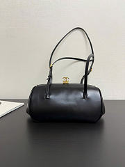 Kitlife Chanel 26A Cylindrical Bag Black 22x13x11cm - 1
