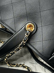 Kitlife Chanel Large Shopping Bag Black AS6200 40x30x17cm  - 3
