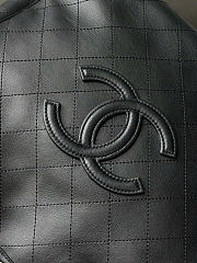 Kitlife Chanel Large Shopping Bag Black AS6200 40x30x17cm  - 2