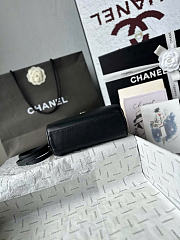 Kitlife Chanel 26B Mini Bowling Boston Bag Black AS5528 20x13x9cm - 5