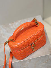 Kitlife Saint Laurent Mini Gaby Bag Orange 766731 18×11×6.5cm  - 6