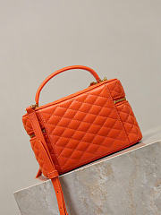 Kitlife Saint Laurent Mini Gaby Bag Orange 766731 18×11×6.5cm  - 4