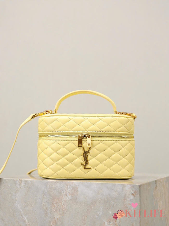 Kitlife Saint Laurent Mini Gaby Bag Light Yellow 766731 18×11×6.5cm  - 1