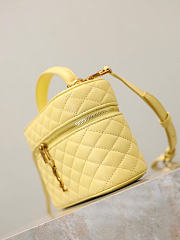 Kitlife Saint Laurent Mini Gaby Bag Light Yellow 766731 18×11×6.5cm  - 6