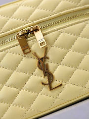 Kitlife Saint Laurent Mini Gaby Bag Light Yellow 766731 18×11×6.5cm  - 2