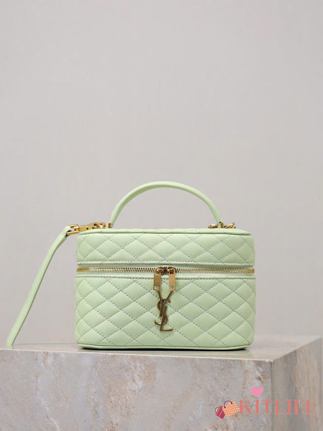 Kitlife Saint Laurent Mini Gaby Bag Light Green 766731 18×11×6.5cm  - 1
