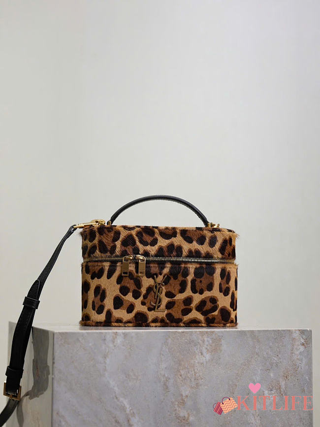 Kitlife Saint Laurent Mini Gaby Leopard Printed Bag 766731 18×11×6.5cm - 1