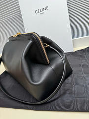Kitlife Celine Medium Doctor Pouch In Supple Black Natural Calfskin L104J3G 35×18×18cm - 2