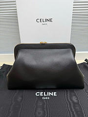 Kitlife Celine Medium Doctor Pouch In Supple Black Natural Calfskin L104J3G 35×18×18cm - 4