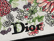 Kitlife Dior Medium Book Tote with Strap Multicolor Dior Hortensia Garden Embroidery  36x27.5x16.5cm - 3