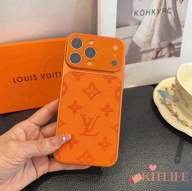 Kitlife Louis Vuitton Camera-Style Phone Case Orange - 1