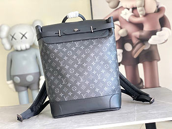 Kitlife Louis Vuitton Steamer Bag Black 32x45x16 cm