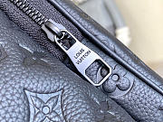 Kitlife Louis Vuitton Montsouris Black Taurillon Monogram Leather M23127 32x40x19cm - 4