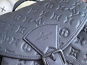 Kitlife Louis Vuitton Montsouris Black Taurillon Monogram Leather M23127 32x40x19cm - 3