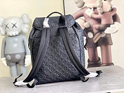 Kitlife Louis Vuitton Montsouris Black Taurillon Monogram Leather M23127 32x40x19cm - 2