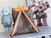 Kitlife Louis Vuitton Bosphore Hiking Backpack Brown M44658 45x33x22cm - 6