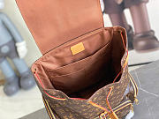 Kitlife Louis Vuitton Bosphore Hiking Backpack Brown M44658 45x33x22cm - 4