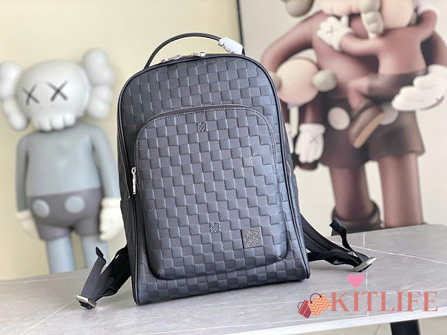 Kitlife Louis Vuitton Men Avenue Backpack Black  N40501 40x31x15cm - 1
