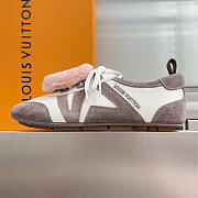 Kitlife Louis Vuitton Sneakerina Ballet Sneakers Gray & Beige - 4