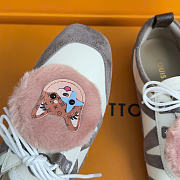 Kitlife Louis Vuitton Sneakerina Ballet Sneakers Gray & Beige - 3