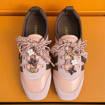 Kitlife Louis Vuitton Sneakerina Ballet Sneakers Pink & Brown